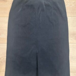Lululemon Athletica Black Pencil Skirt